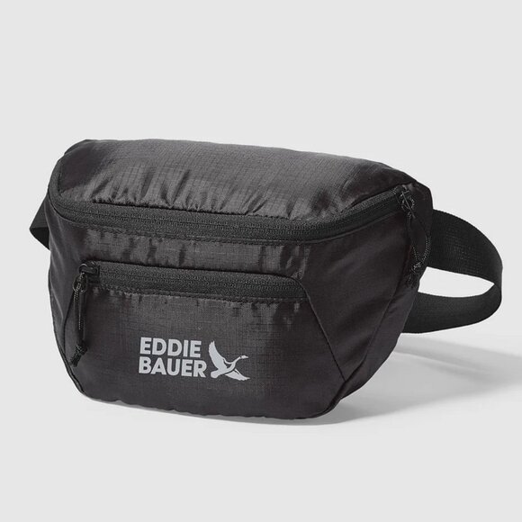 New Eddie Bauer Onyx Stowaway Packable Waistpack - Picture 1 of 3
